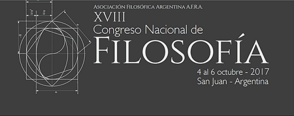 XVIII Congreso Nacional de Filosofía